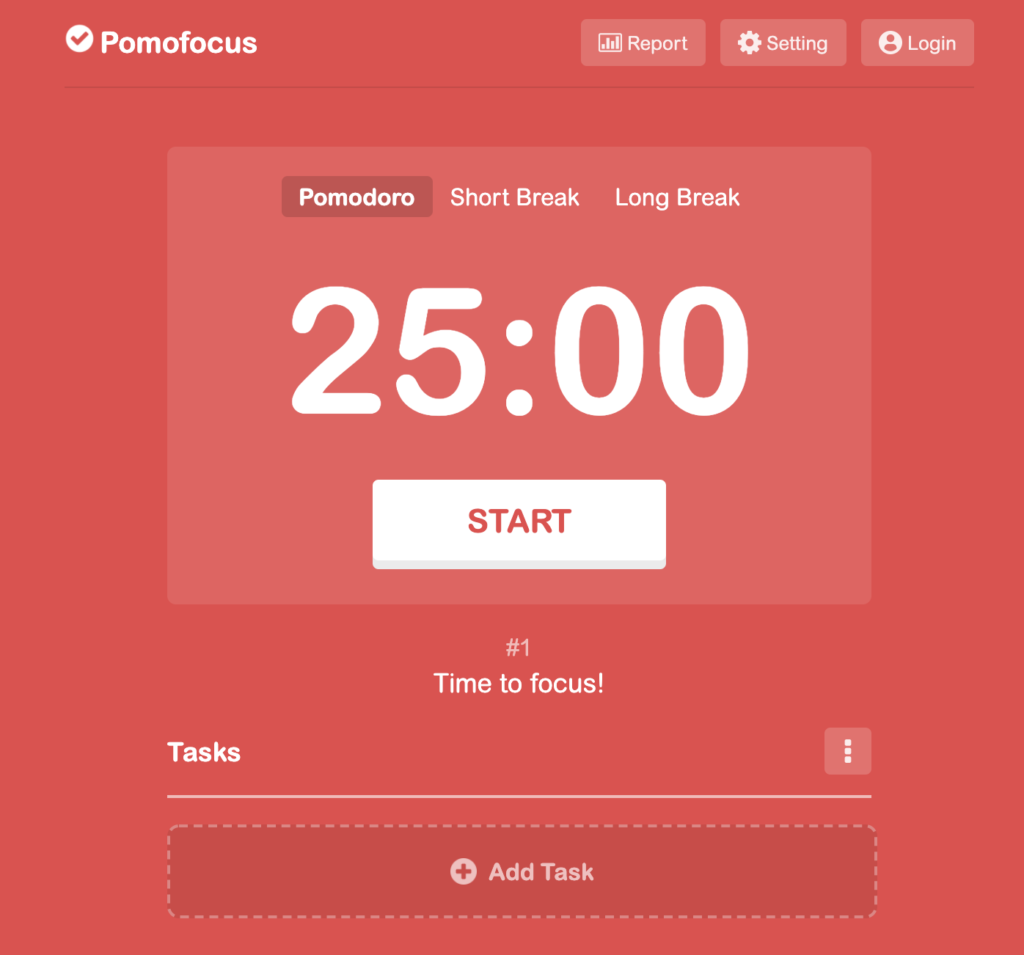 Pomodoro online Timer, który zwiększa produktywność podczas pracy i nauki