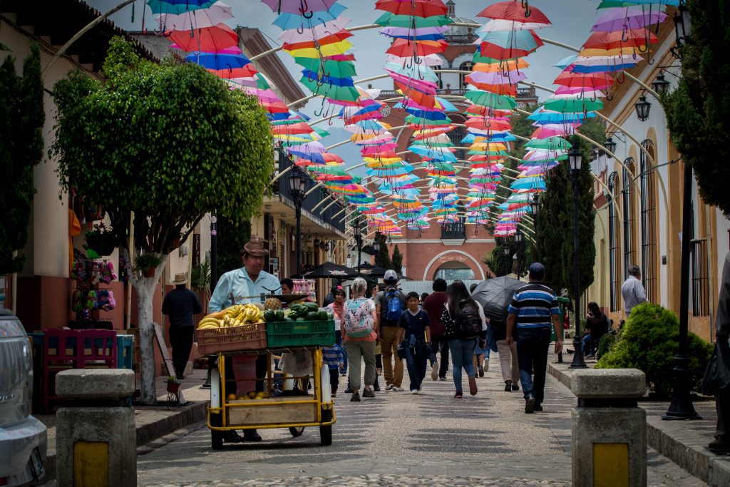 Widok ulicy w San Cristóbal